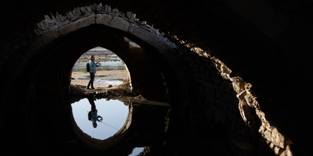 Sular çekildi 822 yıllık Selçuklu hanı ortaya çıktı 1